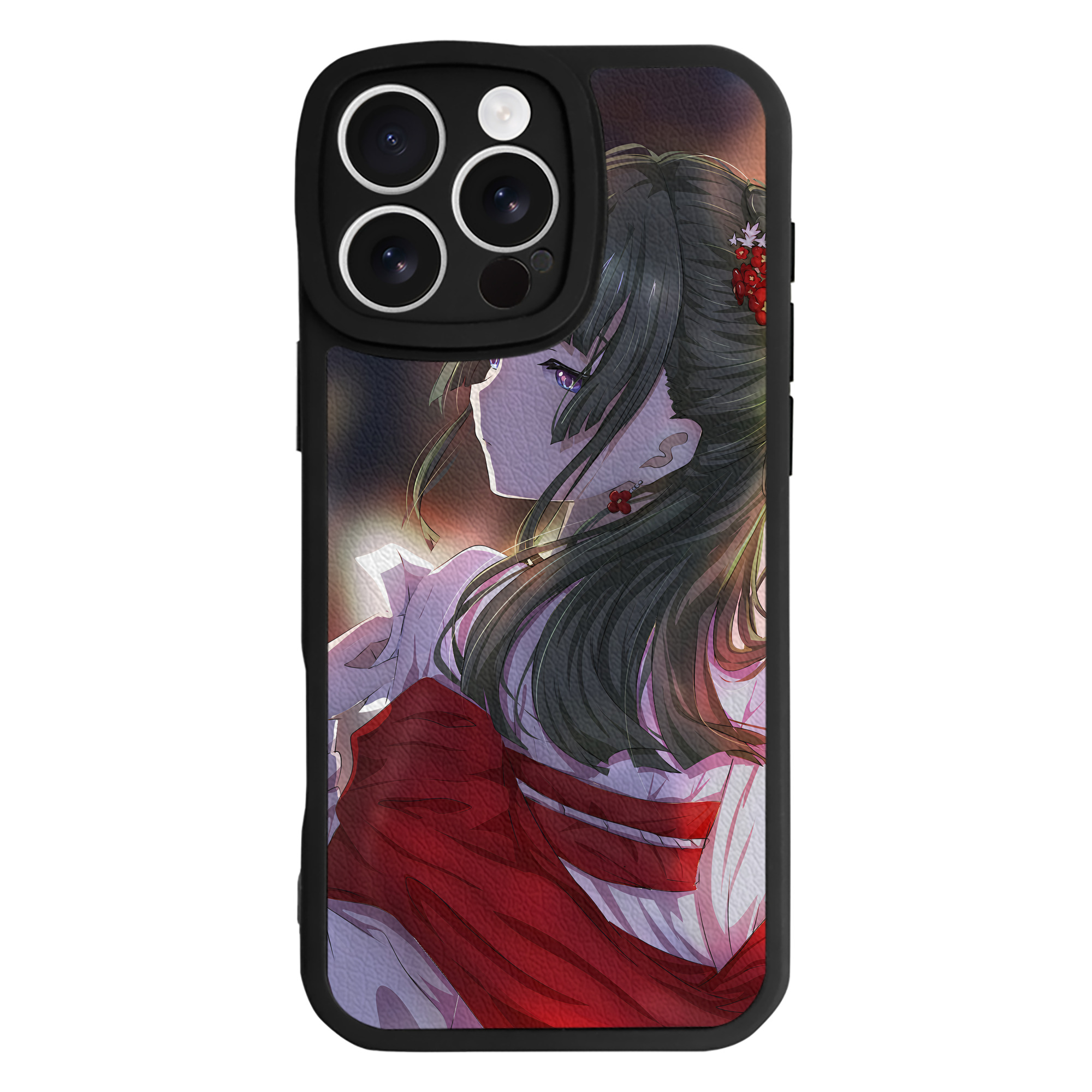 （画像用） 薬屋のひとりごと The Apothecary Diaries 【iPhone 16シリーズ対応】シリコンスマホケース（レザー調） 材質：シリコン